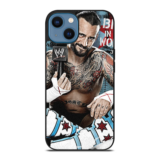 CM PUNK WRESTLER iPhone 14 Case Cover