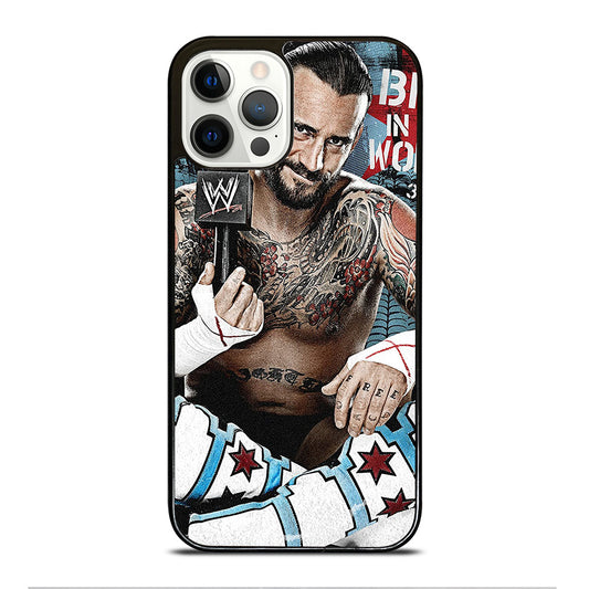 CM PUNK WRESTLER iPhone 12 Pro Case Cover