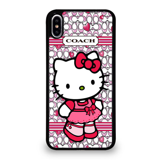COACH NEW YORK HELLO KITTY 2 iPhone XS Max Case Cover