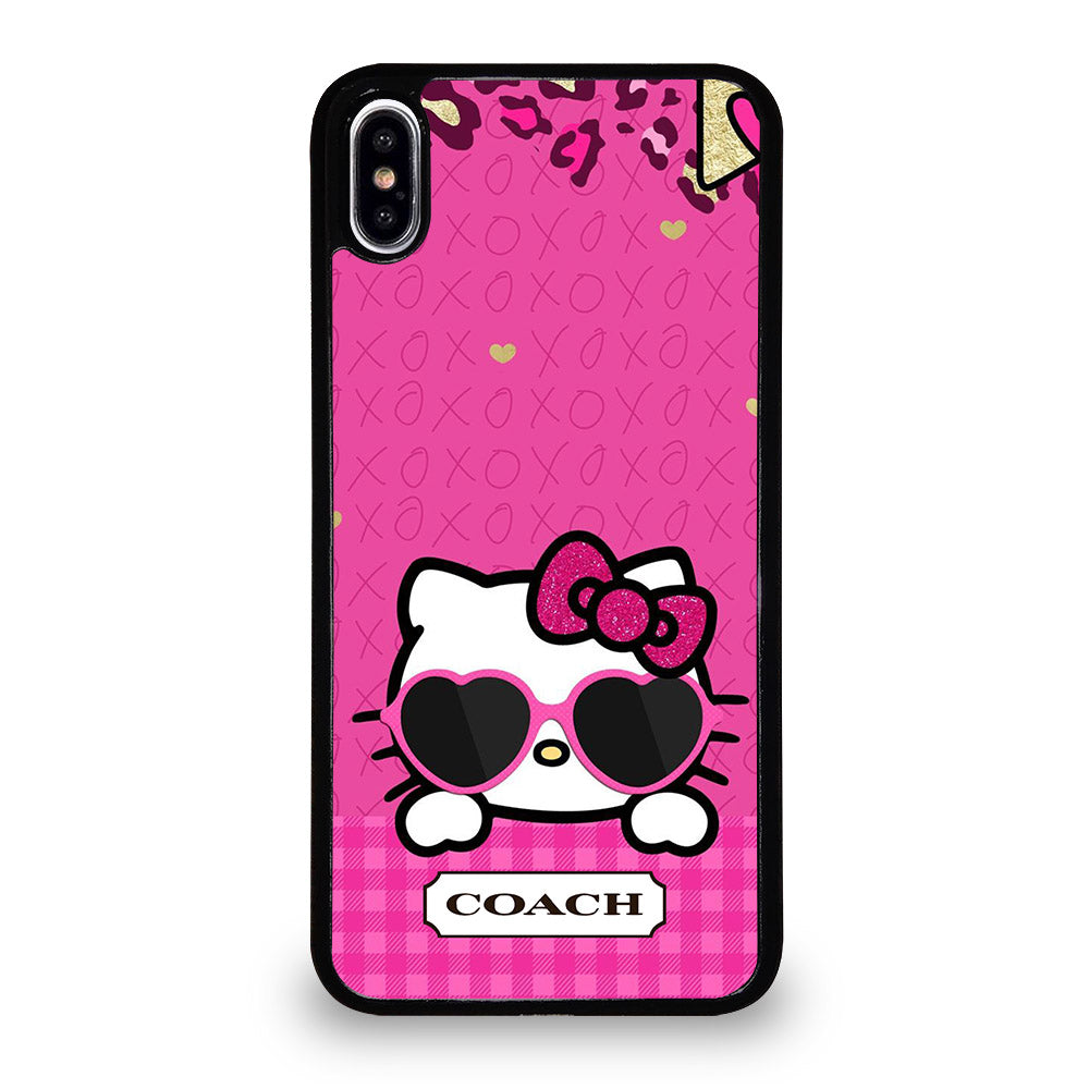 COACH NEW YORK HELLO KITTY 3 iPhone XS Max Case Cover