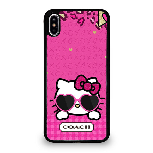 COACH NEW YORK HELLO KITTY 3 iPhone XS Max Case Cover