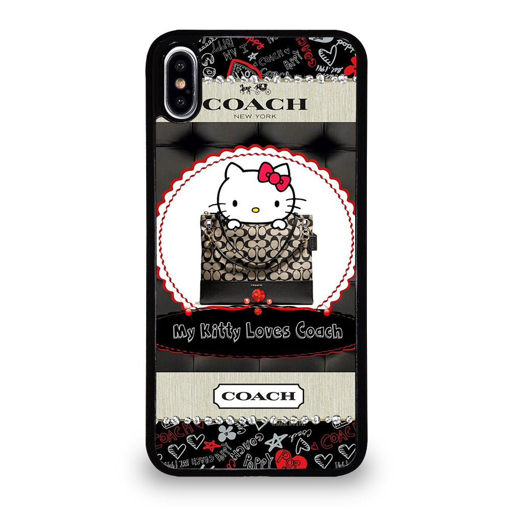 COACH NEW YORK HELLO KITTY iPhone XS Max Case Cover