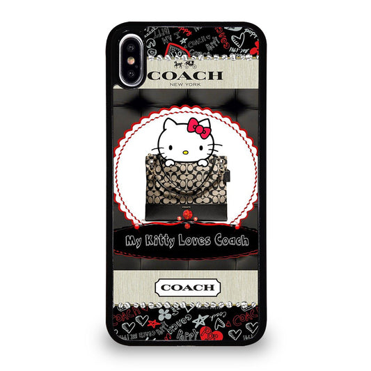 COACH NEW YORK HELLO KITTY iPhone XS Max Case Cover