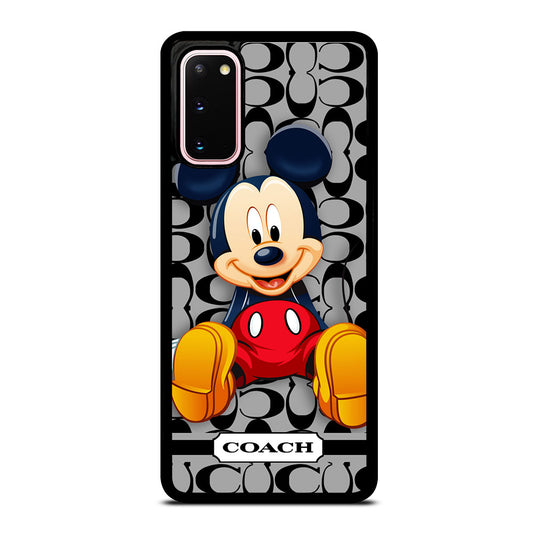 COACH MICKEY MOUSE CARTOON Samsung Galaxy S20 Case Cover