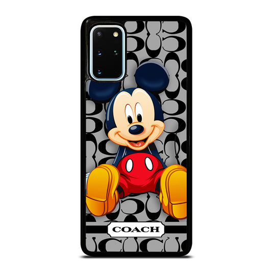 COACH MICKEY MOUSE CARTOON Samsung Galaxy S20 Plus Case Cover