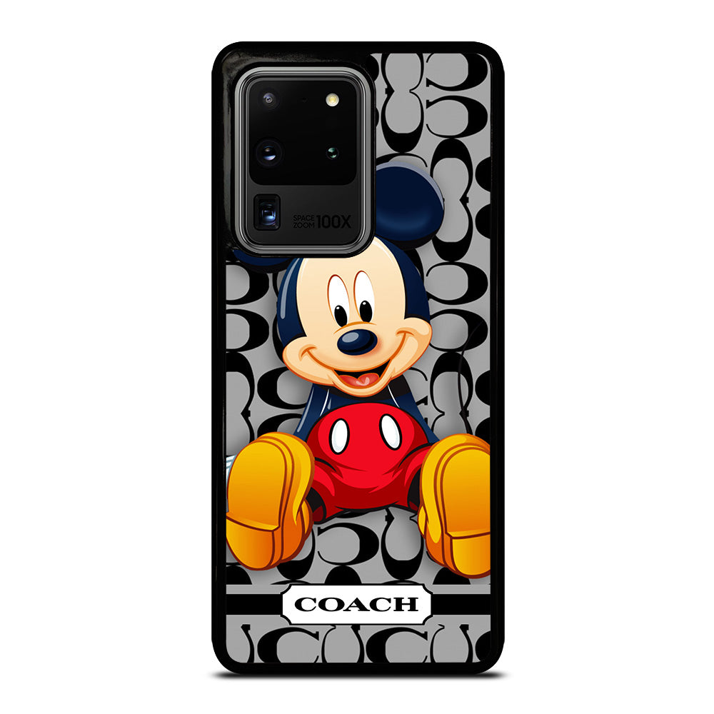 COACH MICKEY MOUSE CARTOON Samsung Galaxy S20 Ultra Case Cover