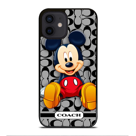 COACH MICKEY MOUSE CARTOON iPhone 12 Mini Case Cover