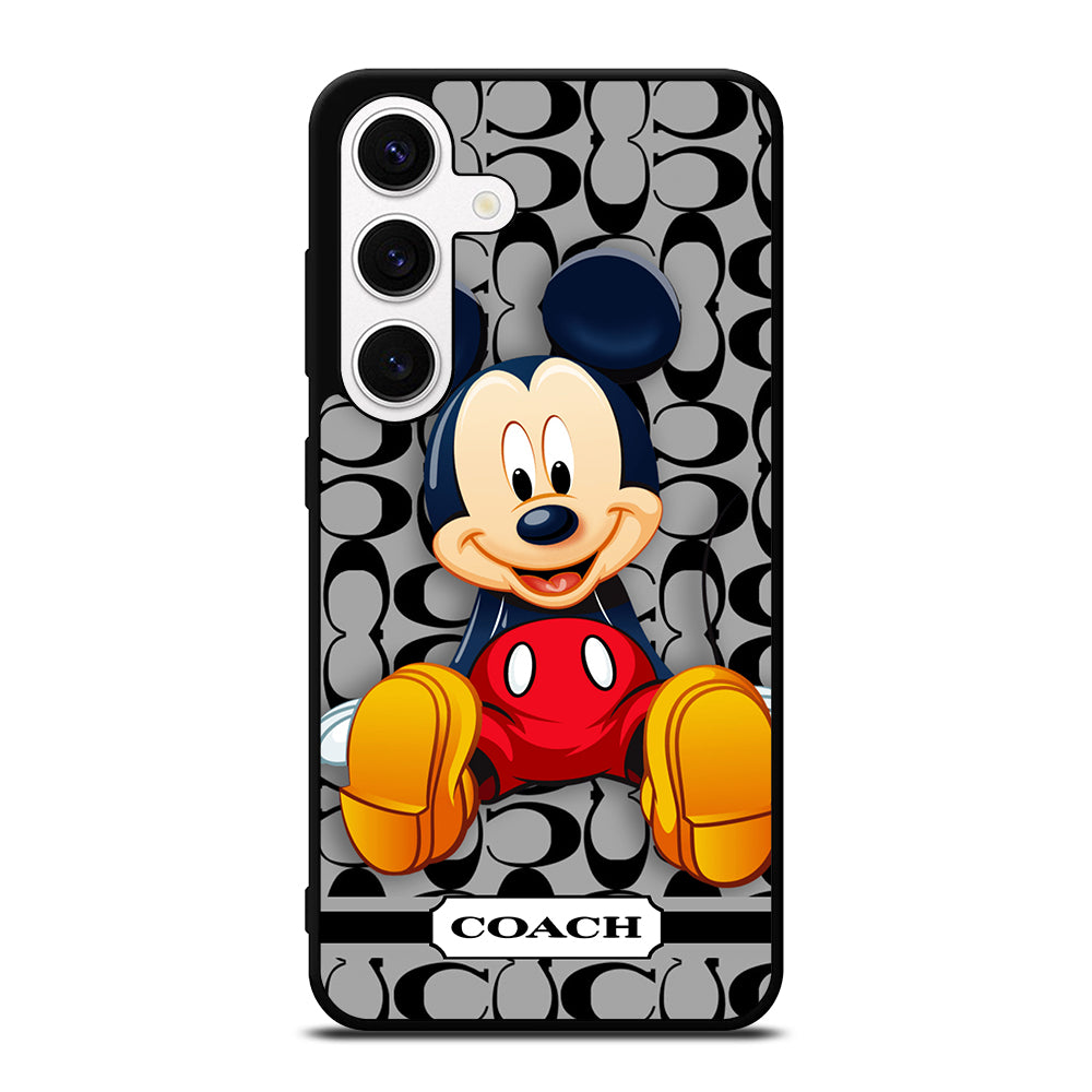 COACH MICKEY MOUSE CARTOON Samsung Galaxy S24 Case Cover