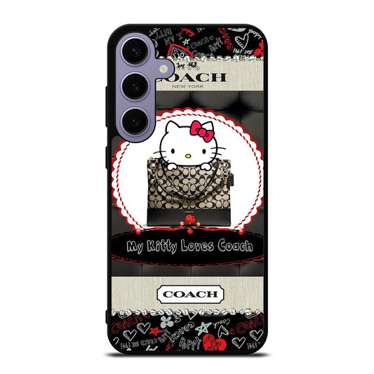 COACH NEW YORK HELLO KITTY Samsung Galaxy S24 Plus Case Cover