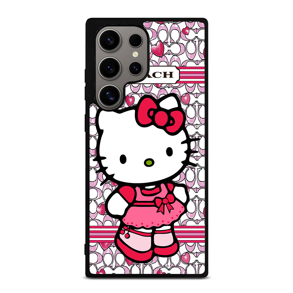 COACH NEW YORK HELLO KITTY 2 Samsung Galaxy S24 Ultra Case Cover