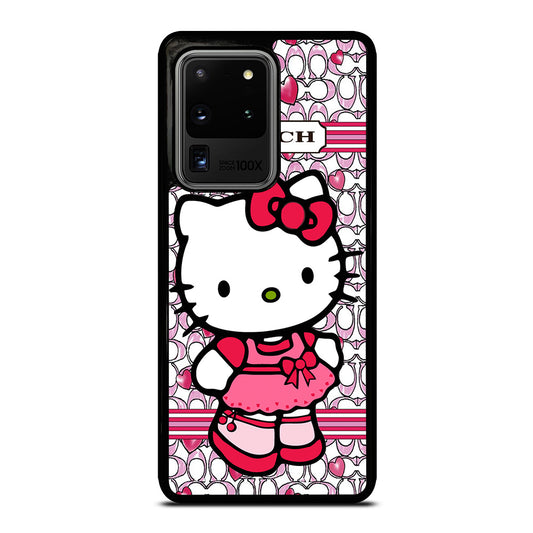 COACH NEW YORK HELLO KITTY 2 Samsung Galaxy S20 Ultra Case Cover
