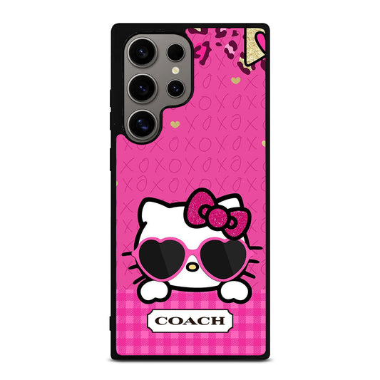 COACH NEW YORK HELLO KITTY 3 Samsung Galaxy S24 Ultra Case Cover