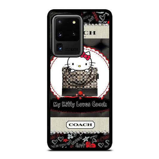 COACH NEW YORK HELLO KITTY Samsung Galaxy S20 Ultra Case Cover