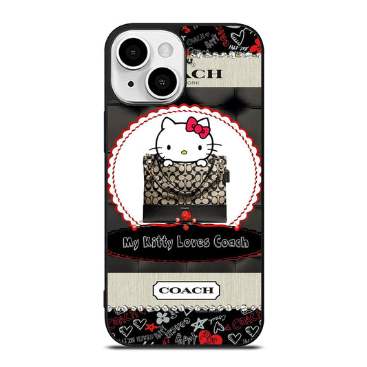 COACH NEW YORK HELLO KITTY iPhone 13 Mini Case Cover