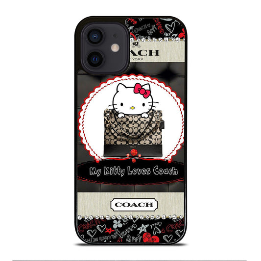 COACH NEW YORK HELLO KITTY iPhone 12 Mini Case Cover