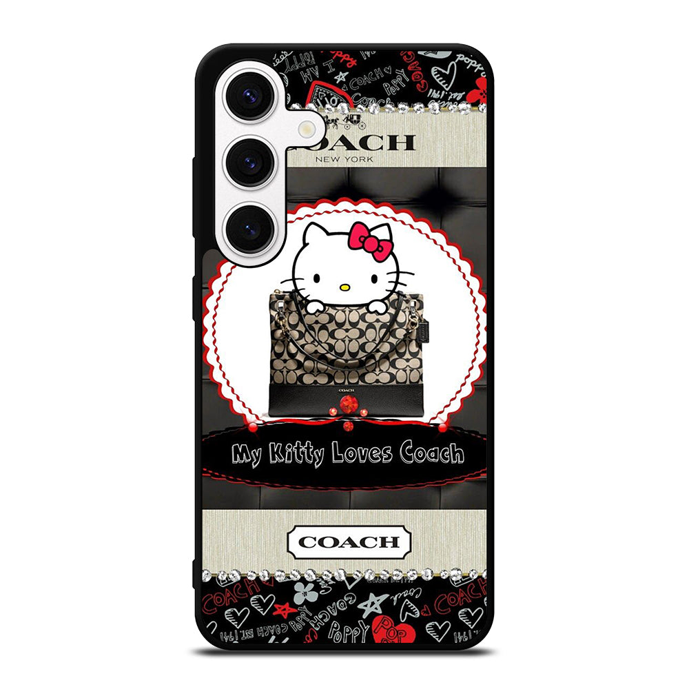 COACH NEW YORK HELLO KITTY Samsung Galaxy S24 Case Cover