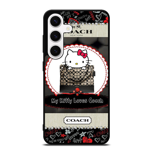 COACH NEW YORK HELLO KITTY Samsung Galaxy S24 Case Cover