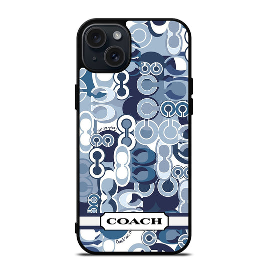 COACH NEW YORK SIGNATURE iPhone 15 Plus Case Cover