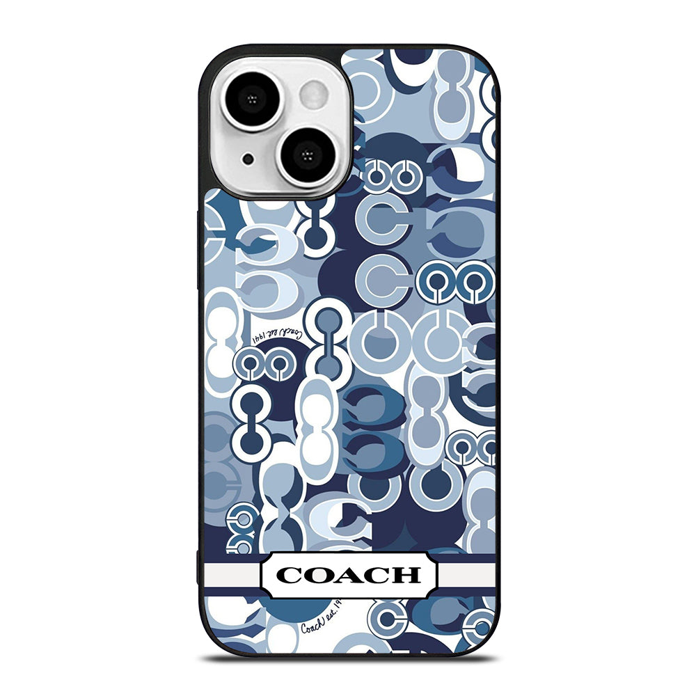 COACH NEW YORK SIGNATURE iPhone 13 Mini Case Cover
