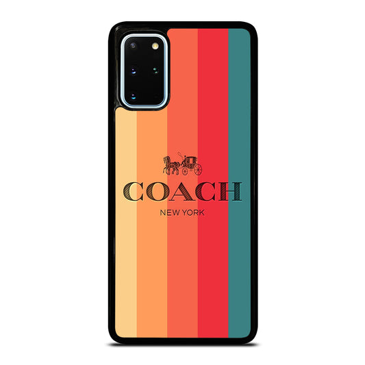 COACH NEW YORK STRIPE Samsung Galaxy S20 Plus Case Cover