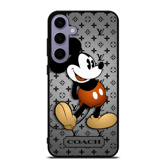 COACH PATTERN MICKEY MOUSE Samsung Galaxy S24 Plus Case Cover