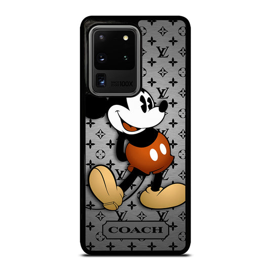 COACH PATTERN MICKEY MOUSE Samsung Galaxy S20 Ultra Case Cover