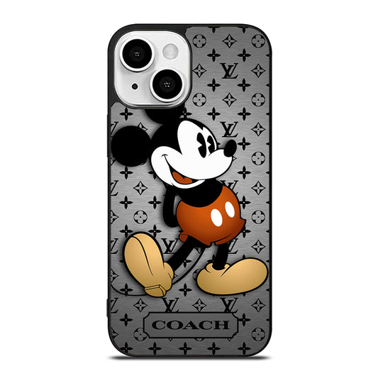COACH PATTERN MICKEY MOUSE iPhone 13 Mini Case Cover