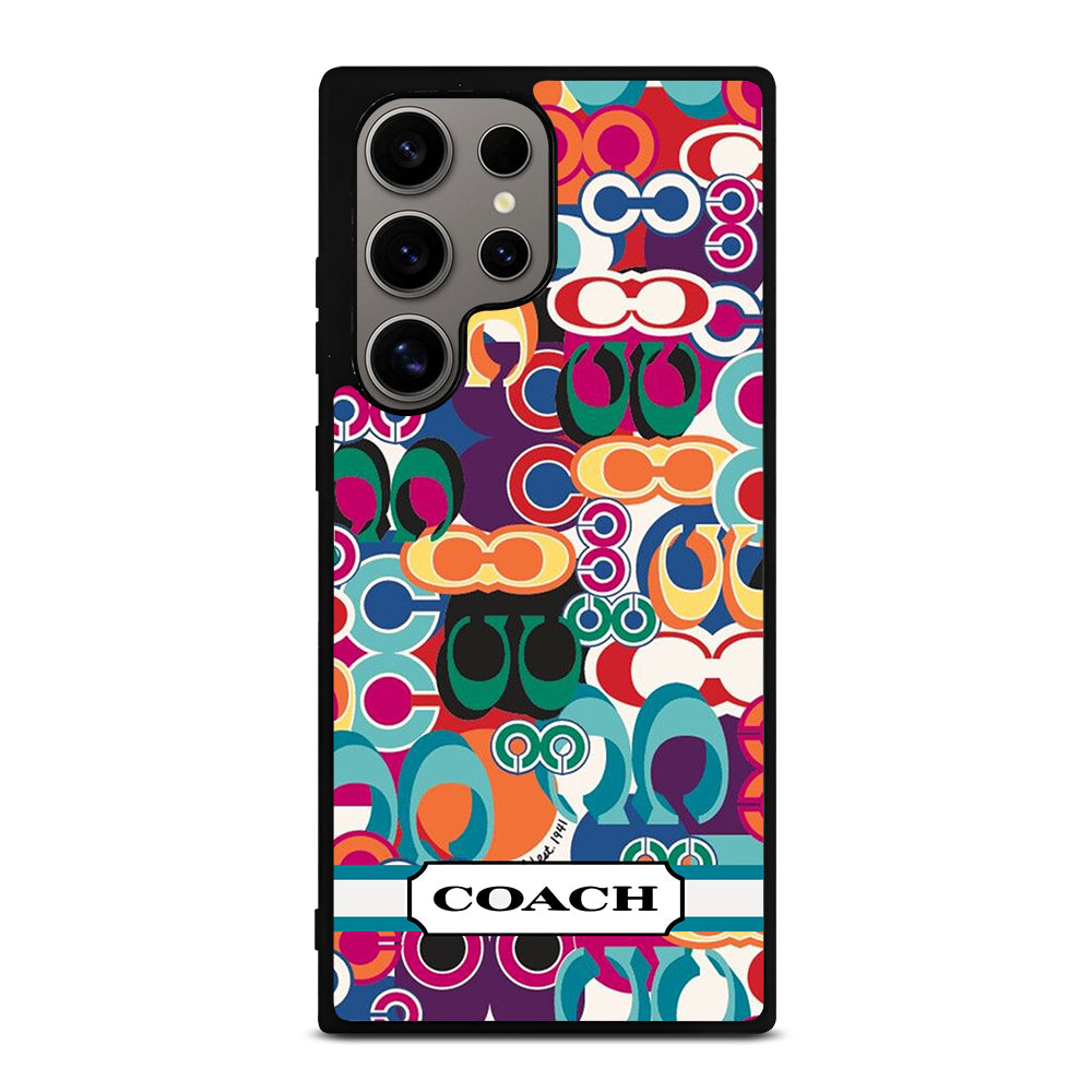 COACH PATTERN Samsung Galaxy S24 Ultra Case Cover