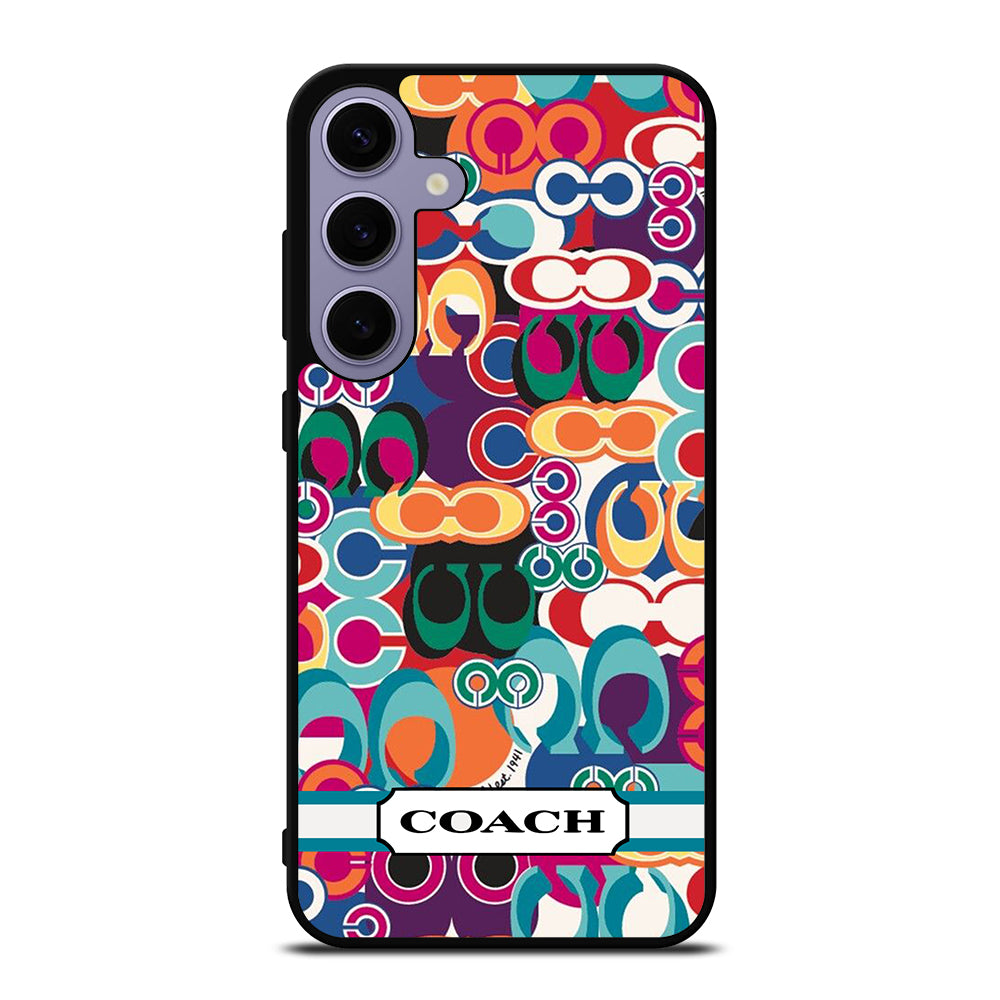 COACH PATTERN Samsung Galaxy S24 Plus Case Cover