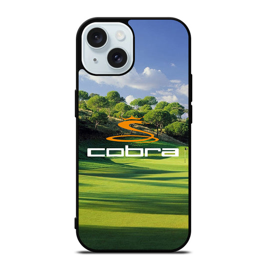 COBRA GOLF STICK LOGO iPhone 15 Case Cover