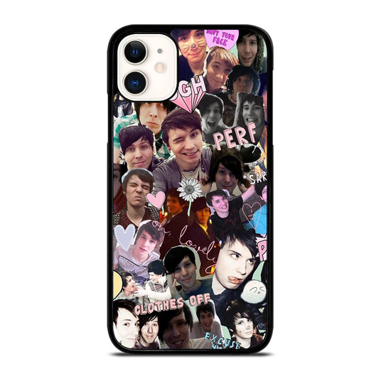 COLLAGE DAN AND PHIL iPhone 11 Case Cover