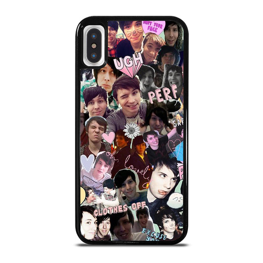 COLLAGE DAN AND PHIL iPhone X / XS Case Cover