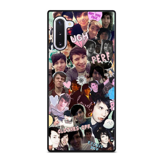 COLLAGE DAN AND PHIL Samsung Galaxy Note 10 Case Cover