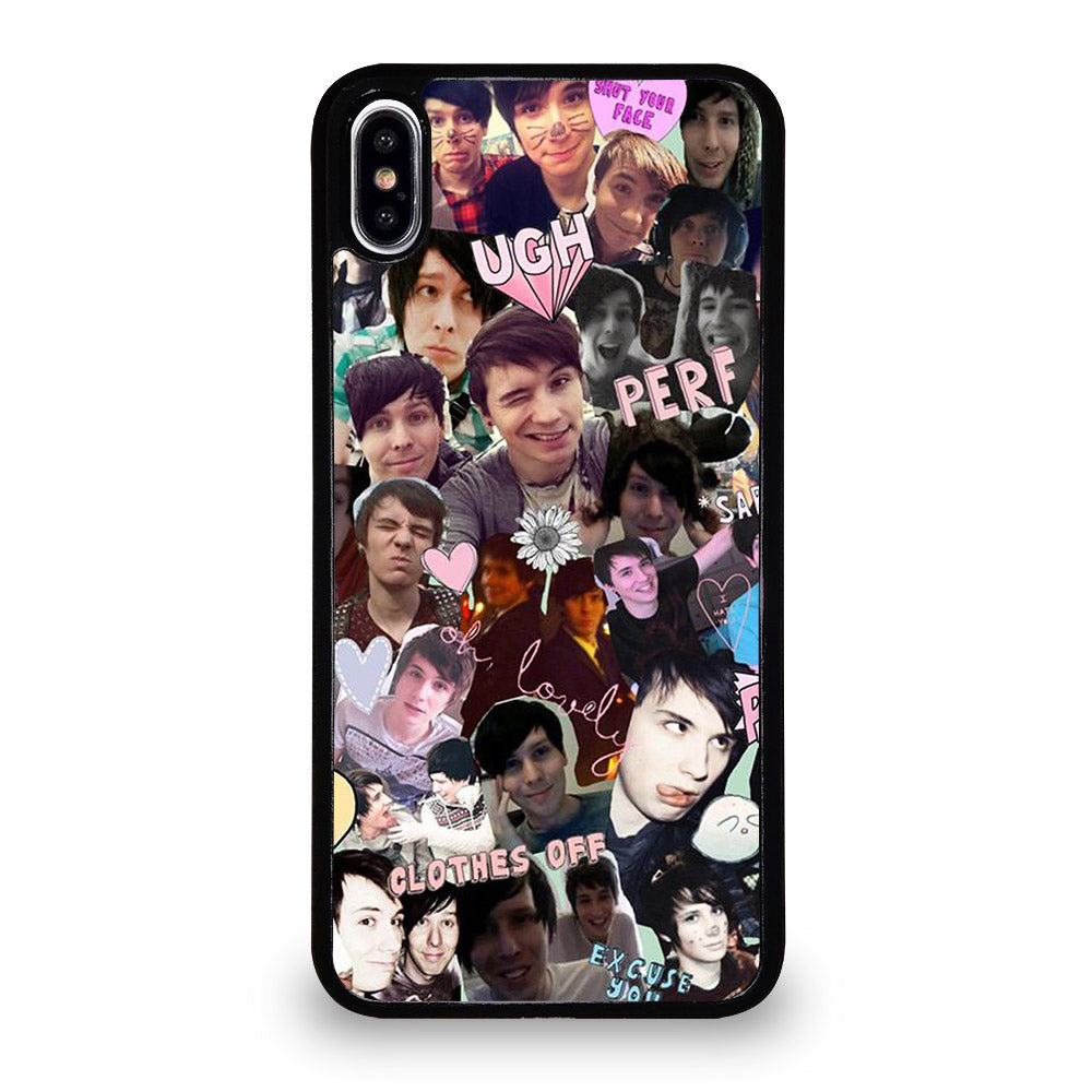 COLLAGE DAN AND PHIL iPhone XS Max Case Cover