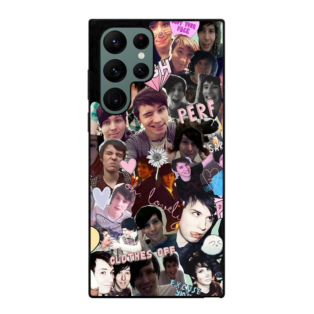 COLLAGE DAN AND PHIL Samsung Galaxy S22 Ultra Case Cover