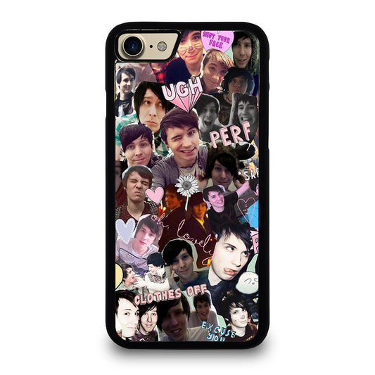 COLLAGE DAN AND PHIL iPhone 7 / 8 Case Cover