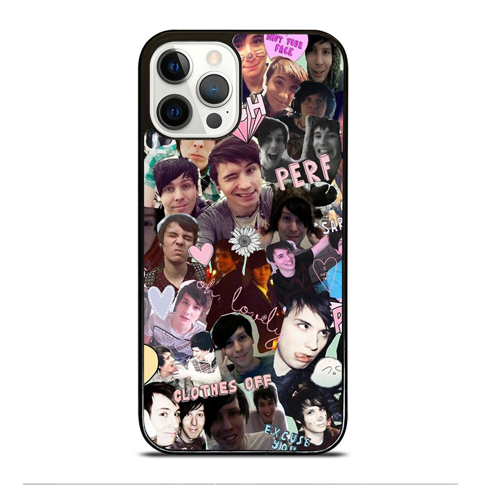 COLLAGE DAN AND PHIL iPhone 12 Pro Case Cover