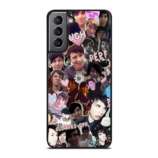 COLLAGE DAN AND PHIL Samsung Galaxy S21 Plus Case Cover