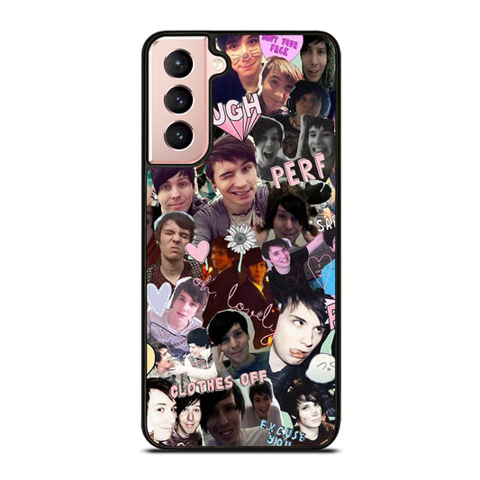 COLLAGE DAN AND PHIL Samsung Galaxy S21 Case Cover
