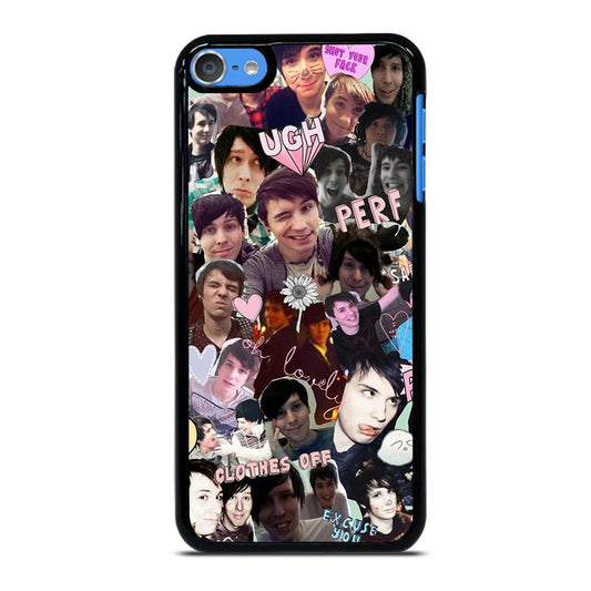 COLLAGE DAN AND PHIL iPod Touch 7 Case Cover