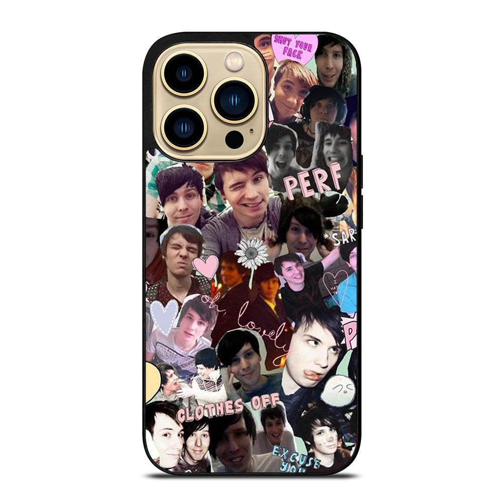 COLLAGE DAN AND PHIL iPhone 14 Pro Max Case Cover
