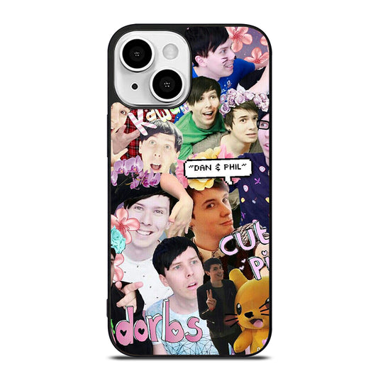 COLLAGE DAN AND PHIL 2 iPhone 13 Mini Case Cover