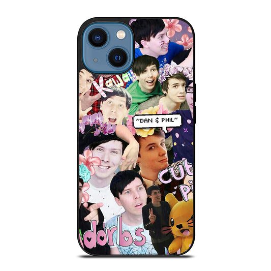 COLLAGE DAN AND PHIL 2 iPhone 14 Case Cover