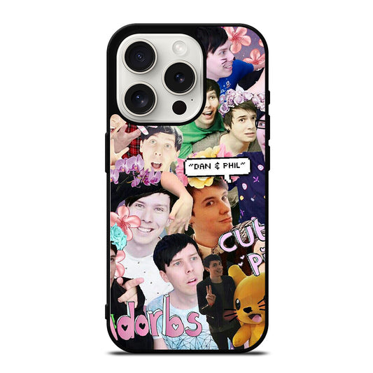 COLLAGE DAN AND PHIL 2 iPhone 15 Pro Case Cover