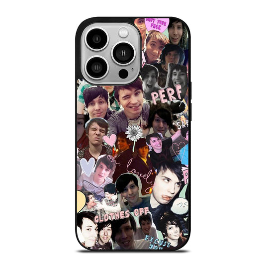 COLLAGE DAN AND PHIL iPhone 14 Pro Case Cover