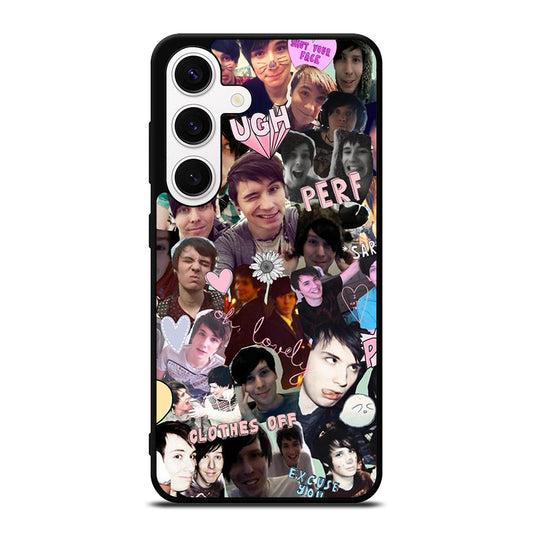 COLLAGE DAN AND PHIL Samsung Galaxy S24 Case Cover