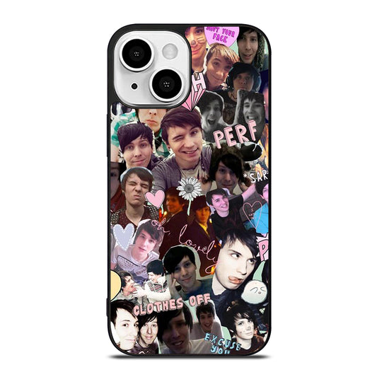 COLLAGE DAN AND PHIL iPhone 13 Mini Case Cover