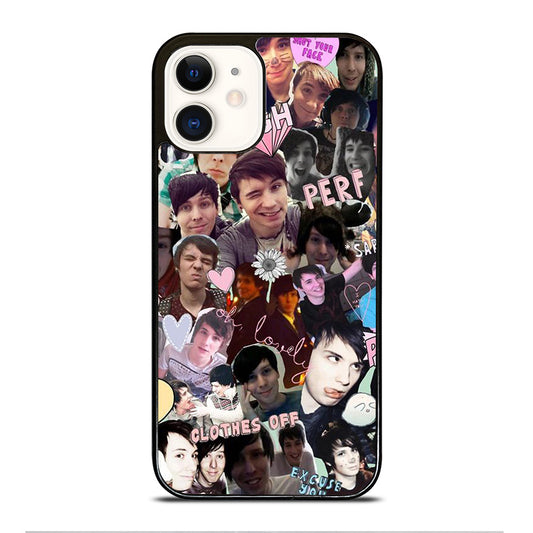 COLLAGE DAN AND PHIL iPhone 12 Case Cover