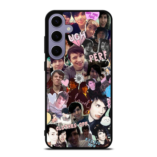 COLLAGE DAN AND PHIL Samsung Galaxy S24 Plus Case Cover