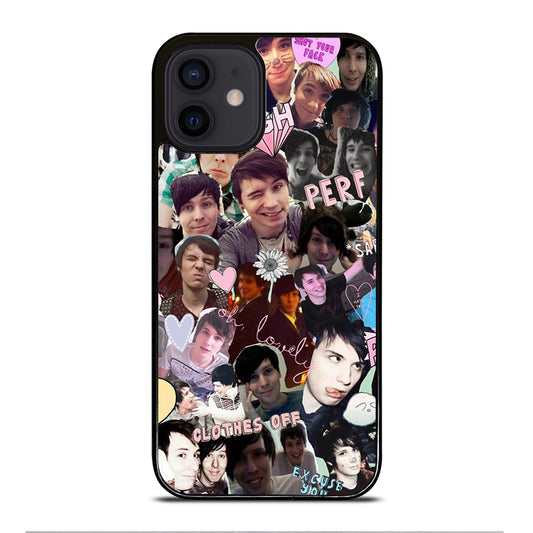 COLLAGE DAN AND PHIL iPhone 12 Mini Case Cover